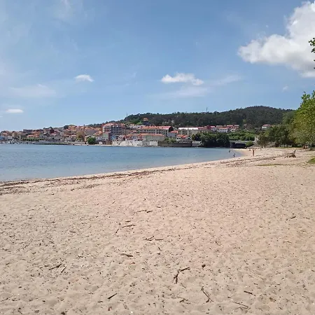 O Enxidro Playa, A 40 M De Playa Jardin Apartamento