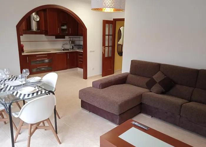 O Enxidro Playa, A 40 M De Playa Jardin Lägenhet