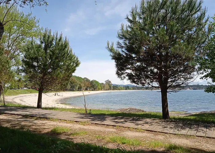 Lägenhet O Enxidro Playa, A 40 M De Playa Jardin